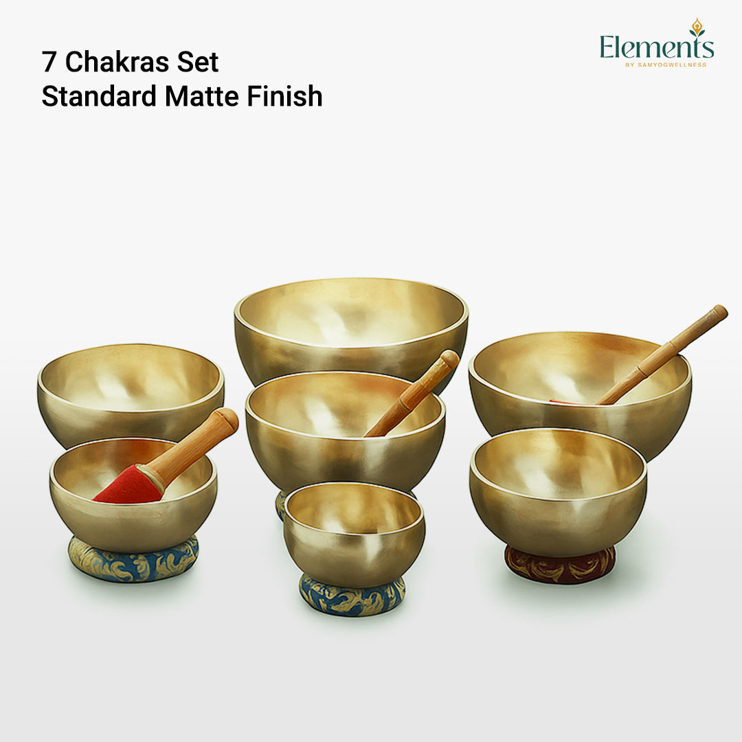 Big Seven-Chakra Singing Bowl Set – Handcrafted Harmony for Energy Alignment - Image 2