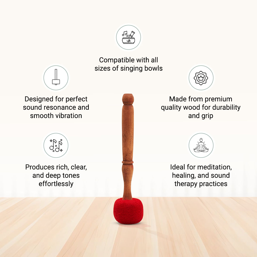 Soft Gong Mallet - 12 inch - Image 3