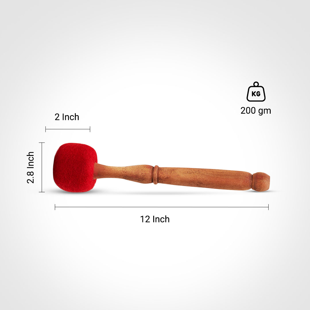 Soft Gong Mallet - 12 inch - Image 4