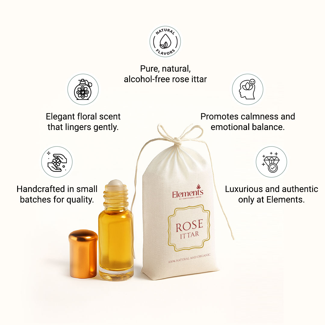 Rose Attar — Organic & Handcrafted from Kannauj (10 ml) - Image 3